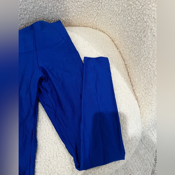 The ANDAMANE Holly 80’s leggings  color electric blue - Picture 5 of 9